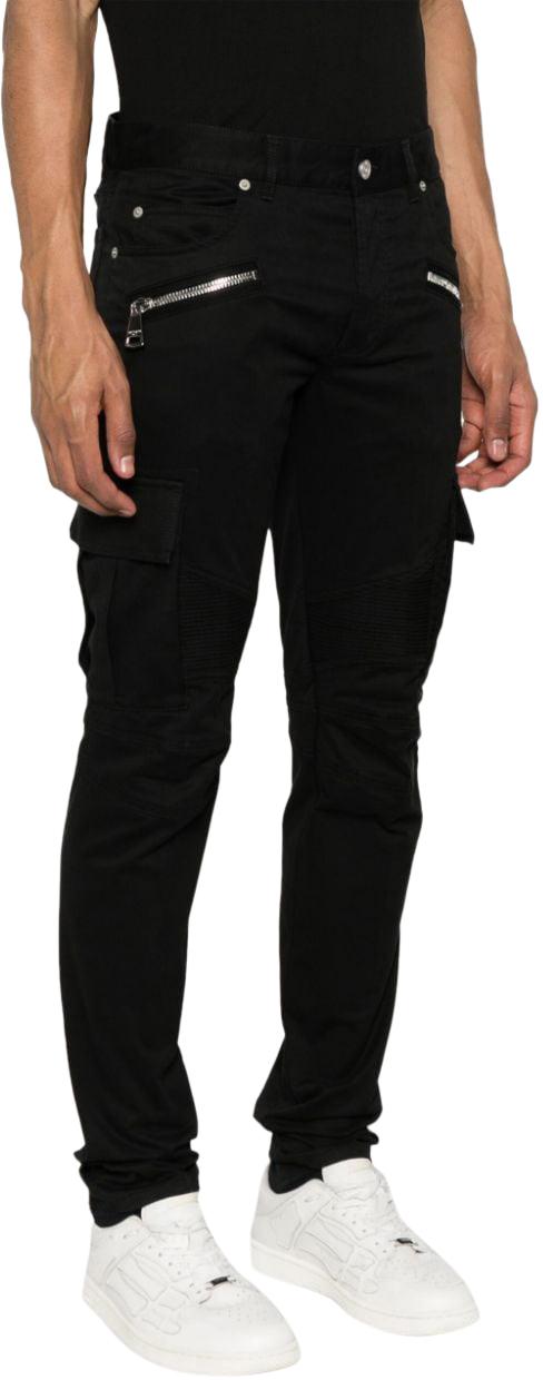  발망 데님 팬츠 CH1MH017CD960PA BLACK - BALMAIN