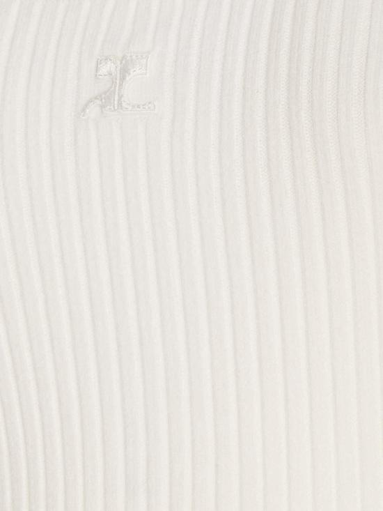 26SS 쿠레쥬 민소매 티셔츠 PERMDE012FI00010001 White - COURREGES