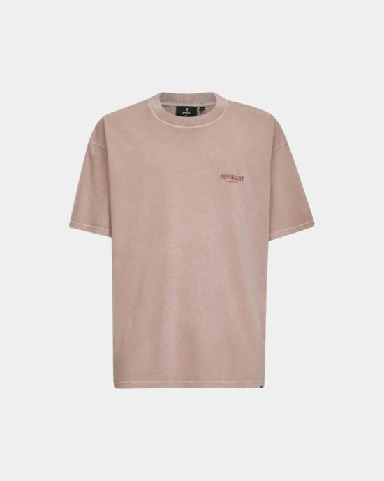  리프레젠트 반팔 티셔츠 OCM41114 322 Dusty mauve