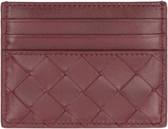  보테가베네타 카드지갑 796324VCPP3 2247 Burgundy - BOTTEGA VENETA