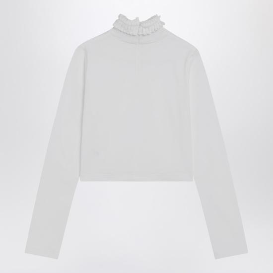 25FW 알라이아 터틀넥 AA9I0010J010BCO White - ALAIA