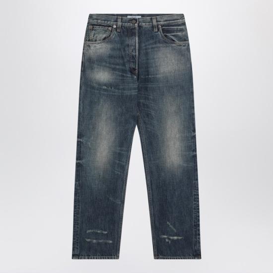 25FW 프라다 스트레이트 팬츠 GFP536OOO1631 Blue