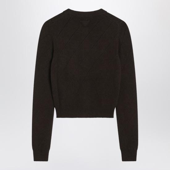  프라다 가디건 P25N75OOO171R Brown - PRADA