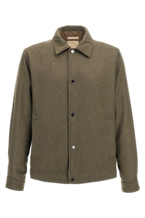 25FW 울리치 수트 자켓 CFWOOS2019MRUT3190 614 Green