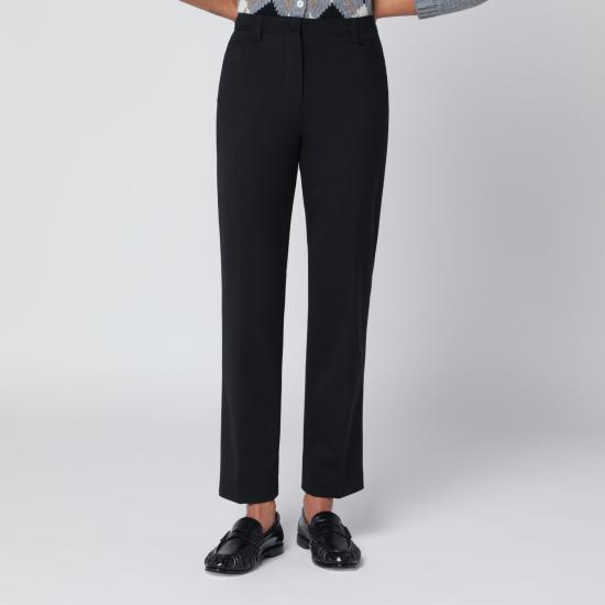 25FW 더 레이티스트 스트레이트 팬츠 TLW03103W0206ABTP Black