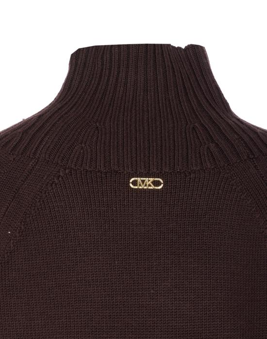 25FW 마이클 코어스 터틀넥 MF561CGF2G 201 Brown - MICHAEL KORS