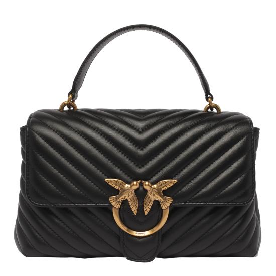 25FW 핑코 토트백 100043 A0GKZ99Q Black