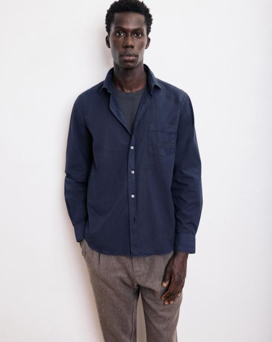 25FW 하트포드 셔츠 BE01001 56 Blue