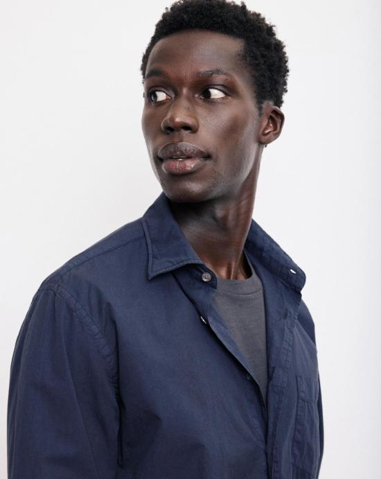 25FW 하트포드 셔츠 BE01001 56 Blue - HARTFORD