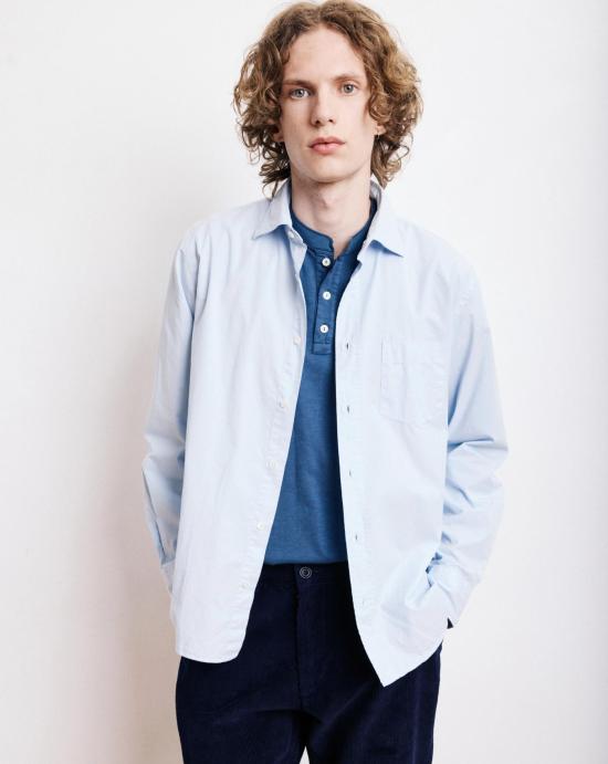 25FW 하트포드 셔츠 BE01001 68 Pale blue