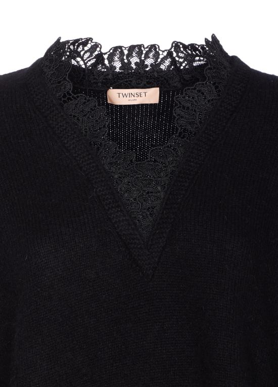 25FW 트윈셋 스웨터 252TT3380 00006 Black - TWINSET