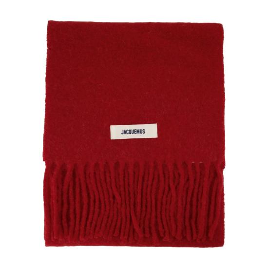 25FW 자크뮈스 프린지 울 스카프 ACU00572BOT4032 480 red