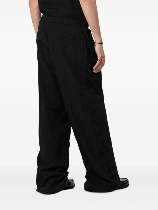 25FW 베르사체 스트레이트 팬츠 10215491A15795 1B000 Black - VERSACE