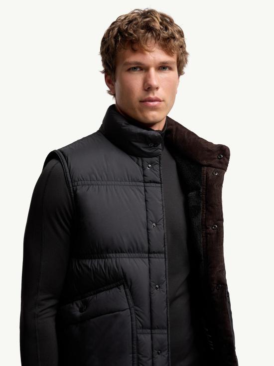 25FW 몽클레어 베스트 K20971A00030596TM 999 Black - MONCLER