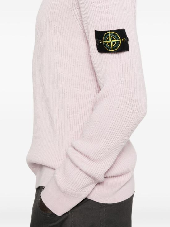 25FW 스톤 아일랜드 스웨터 K2S155100053S00C2 V0080 Pink - STONE ISLAND