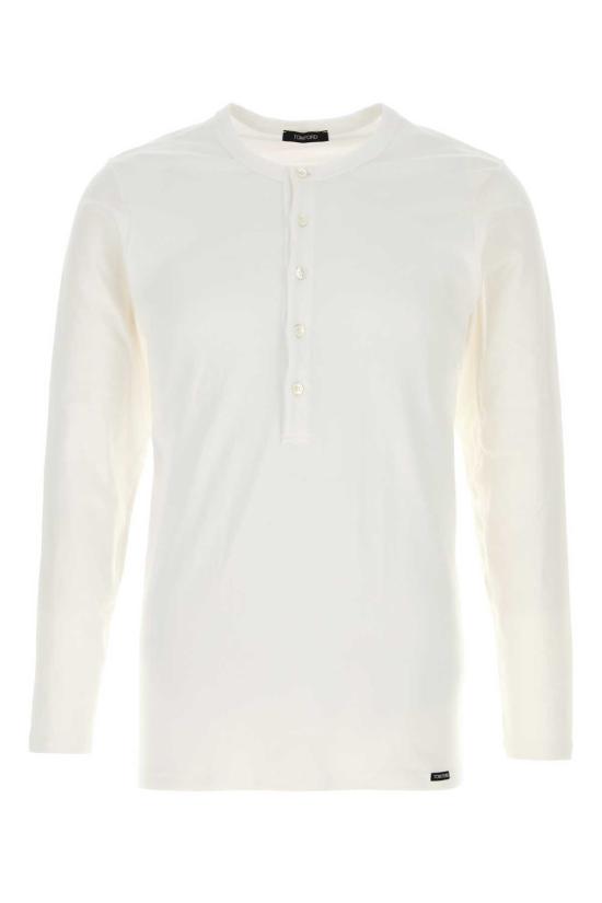 26SS 톰포드 라운지 웨어 T4M151040 100 White