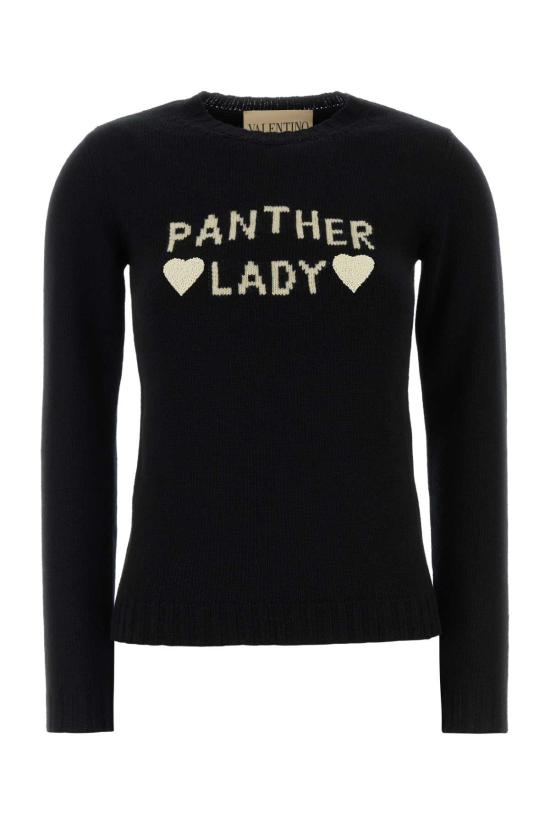 25FW 발렌티노 가라바니 스웨터 7B3KC67H9NG TB1 Black