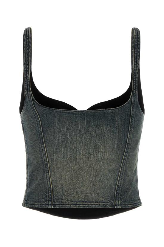 25FW 발렌시아가 스웨터 849811TTW76 3394 Blue - BALENCIAGA