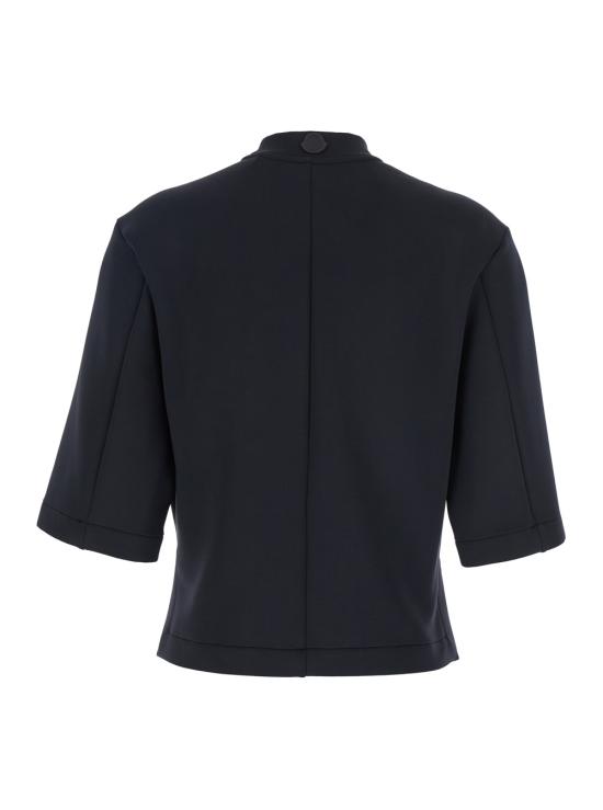 25FW 몽클레어 몽클레르 x EE72 바이 에드워드 에니풀 네오프렌 티셔츠  8C0000289A8K999 Black - MONCLER