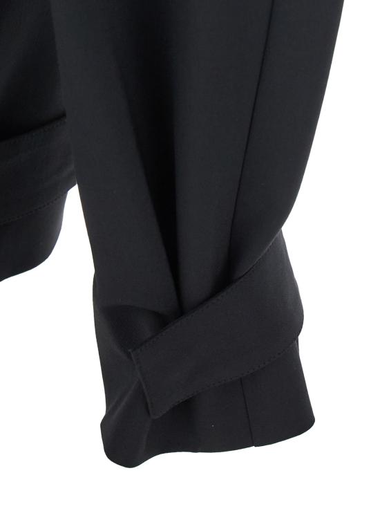 25FW 몽클레어 스트레이트 팬츠 2A00003M6523999 Black - MONCLER