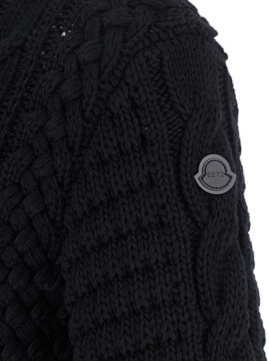 25FW 몽클레어 X 에드워드 에니풀 울 터틀넥 스웨터 9F00002M6727999 Black - MONCLER