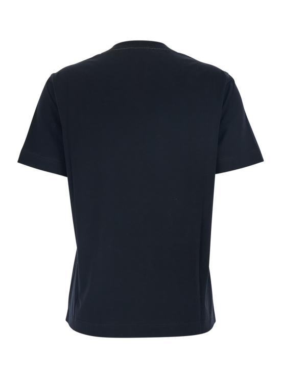 25FW 브루넬로 쿠치넬리 탑 M0T81BI100C101 Black - BRUNELLO CUCINELLI