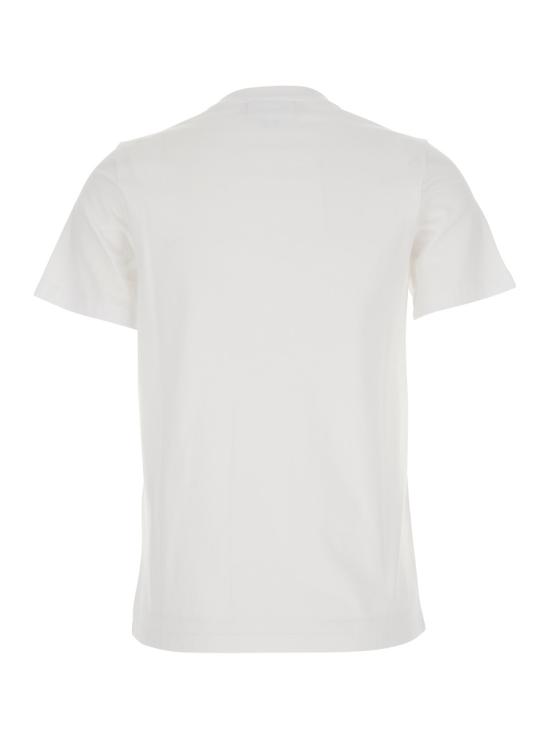 25FW 메종키츠네 폭스 헤드 레귤러 폴로 티셔츠 PW00113KJ7026P100 White - MAISON KITSUNE