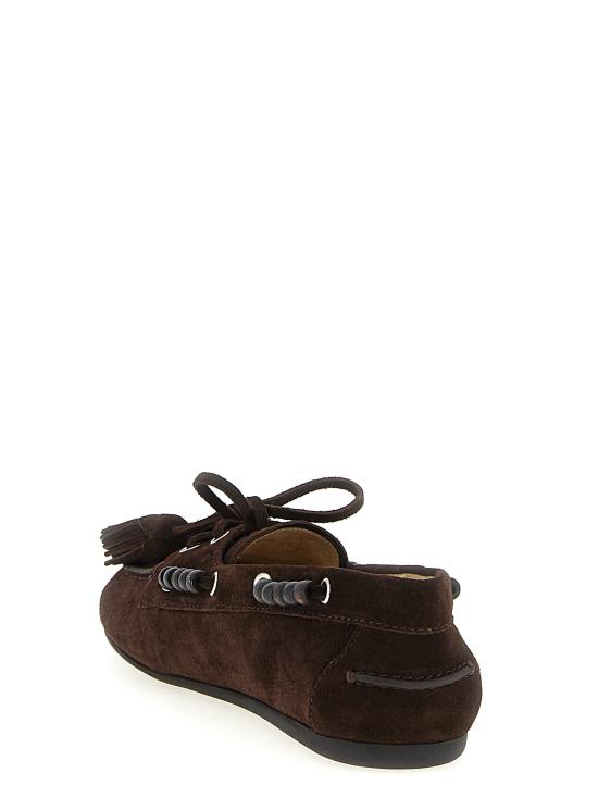 26FW 미우미우 로퍼 5D518EF005054F0003 Brown - MIU MIU