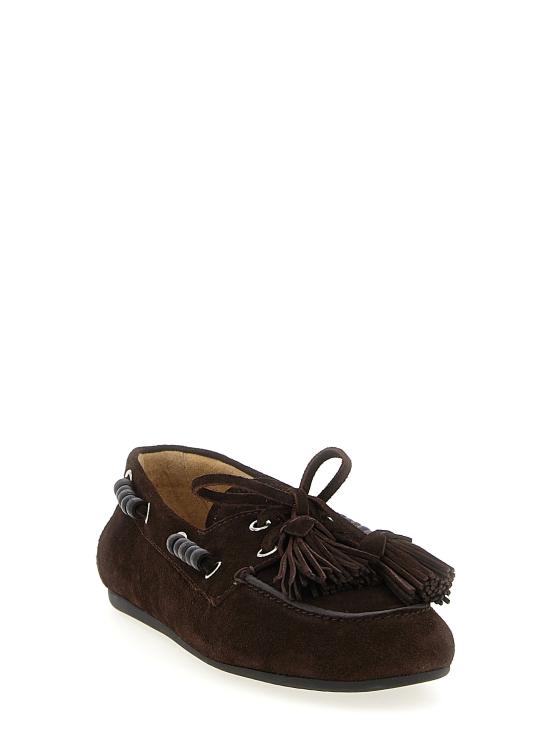26FW 미우미우 로퍼 5D518EF005054F0003 Brown - MIU MIU