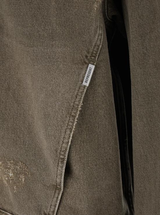 25FW 리프레젠트 데님 자켓 MLM10033659 Green - REPRESENT