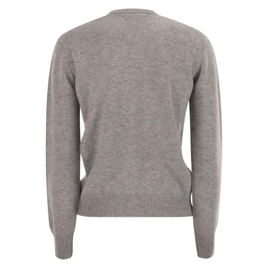 25FW 세인트바쓰 스웨터 QUE0010 GREY - MC2 SAINT BARTH