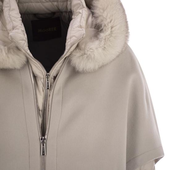 25FW 무레르 PEGASO-LAP 페가소 LAP 자켓 MODGI300009 LIGHT BEIGE - MOORER