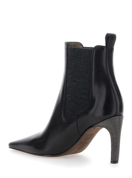 25FW 브루넬로 쿠치넬리 부츠 MZORC3008C101 Black - BRUNELLO CUCINELLI