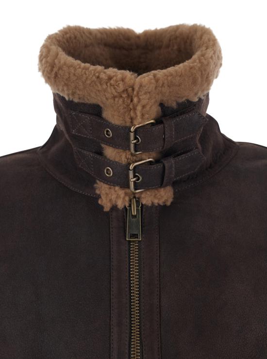 25FW 아르마 무스탕 122G25602505MUDBROWN Brown - ARMA