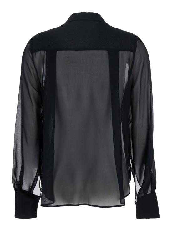 25FW 세미쿠튀르 블라우스 S5WU04Y690 Black - SEMI-COUTURE