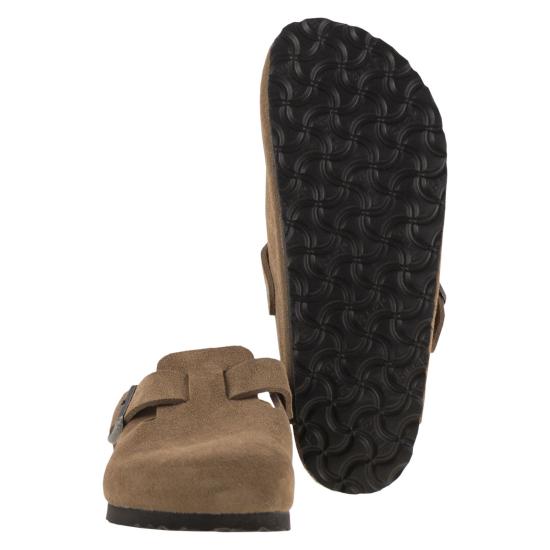 25FW 버켄스탁 BOSTON 보스턴 소프트 풋베드 블로퍼 1030861 LIGHT BROWN - BIRKENSTOCK