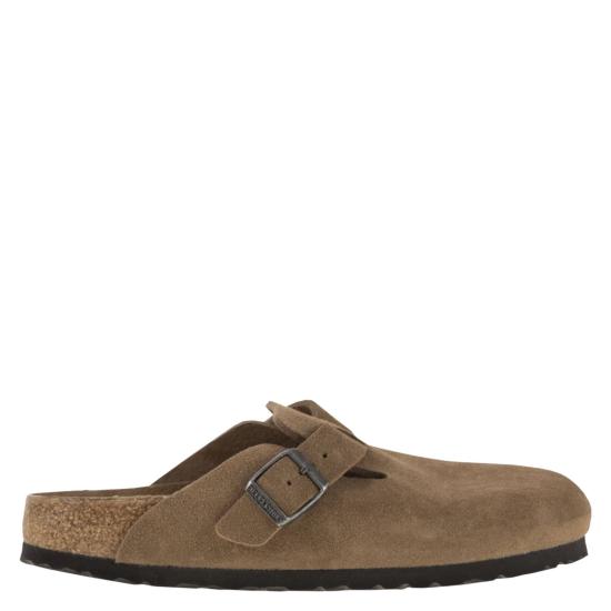 25FW 버켄스탁 BOSTON 보스턴 소프트 풋베드 블로퍼 1030861 LIGHT BROWN