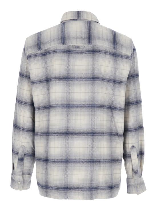 25FW 원 헌드레드 긴팔 셔츠 394614301GRAYVIOLETCOMB Grey - WON HUNDRED