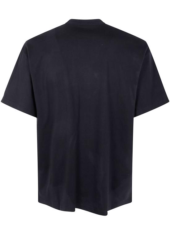 25FW 칼하트 WIP 반팔 티셔츠 I032128 1V2XX BLACK RED - CARHARTT WIP