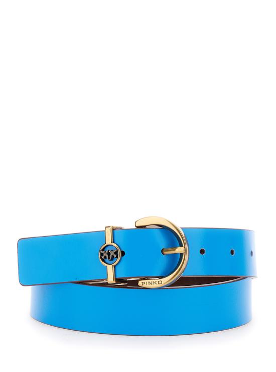 25FW 핑코 벨트 105456A2BYLE2Q Brown - PINKO