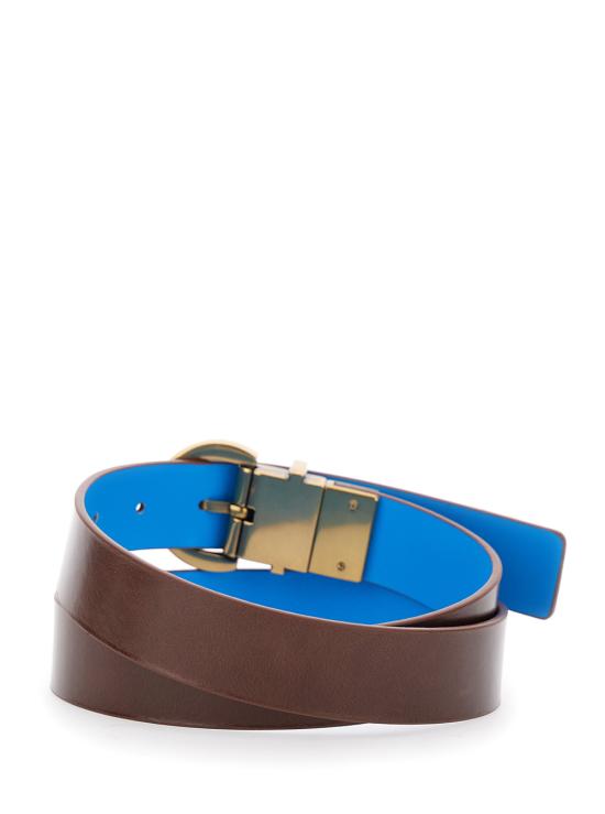 25FW 핑코 벨트 105456A2BYLE2Q Brown - PINKO