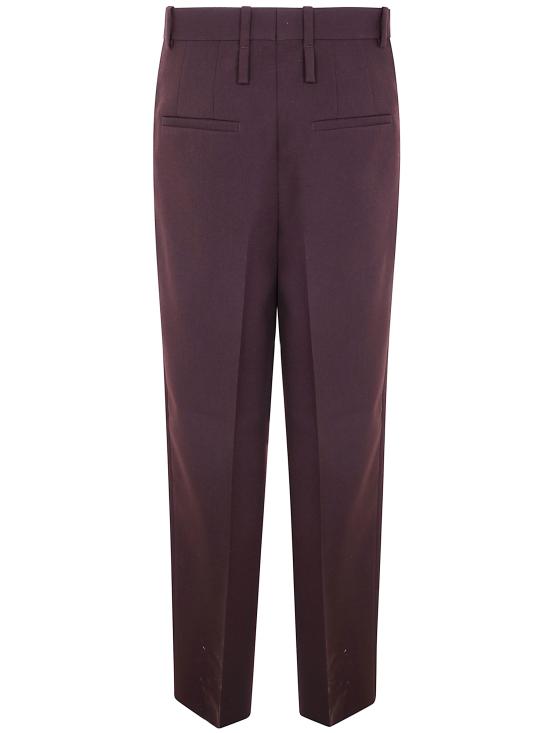 25FW 질샌더 스트레이트 팬츠 J21KA0280 J40160 601 CHOCOLATE PLUM - JIL SANDER