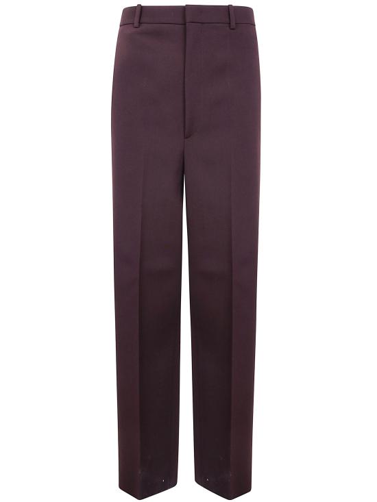 25FW 질샌더 스트레이트 팬츠 J21KA0280 J40160 601 CHOCOLATE PLUM