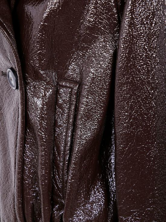 25FW 막스마라 스포츠막스 가죽 자켓 2522086063600 002 COFFEE - MAX MARA SPORTMAX FASHION