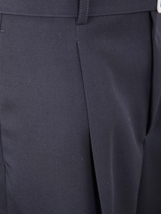 25FW 질샌더 스트레이트 팬츠 J22KA0314 J40002 001 BLACK - JIL SANDER