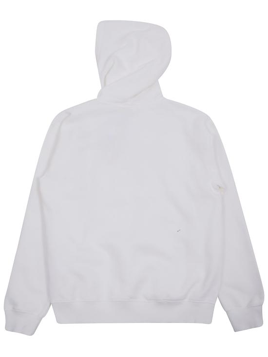 25FW [키즈] 오프화이트 티셔츠 OBBB001F25FLE002 0110 WHITE BLACK - OFF WHITE