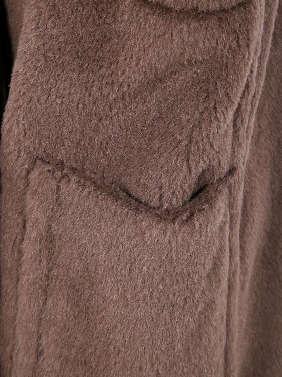 25FW 막스마라 테디 알파카 울 더블 브레스트 베스트 2521276253600 004 DARK CACHA - MAX MARA