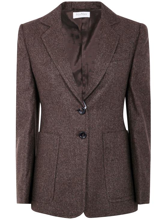 25FW 막스마라 자켓 2521046323600 001 DARK CACHA