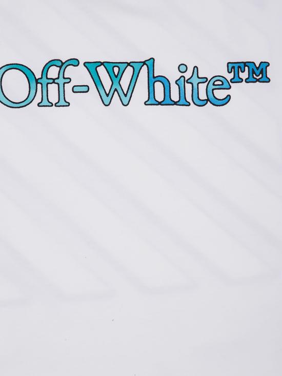 25FW [키즈] 오프화이트 티셔츠 OBAA002F25JER00I 0184 WHITE MU - OFF WHITE