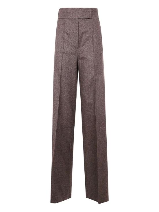 25FW 막스마라 스트레이트 팬츠 2521136323600 001 DARK CACHA - MAX MARA